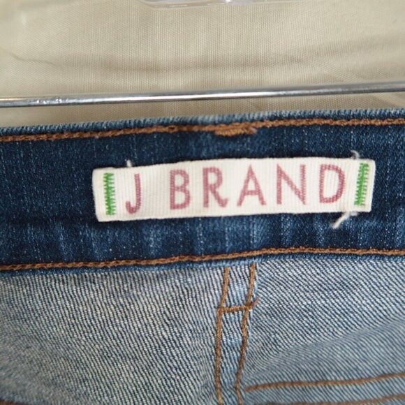 J BRAND 3912 Aruba Jeans Womens 28 Low Rise Skinny Stretch Dark Wash Y2K EUC - Picture 9 of 12